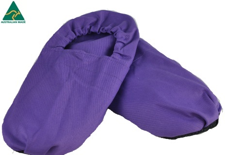 SOLD OUT - PURPLE SLIPPERS HOT/COLD PACK